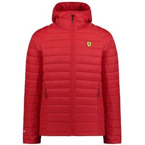 Ferrari - Heren Formule 1 Quilted Jacket - Rood - Maat XXL
