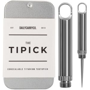 Micro Tipick Outdoor Tandenstoker EDC Sleutelhanger Tool voor Camping en Picknick