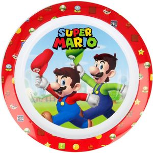 Stor Bord Super Mario Bros Junior - Rood/wit -  22 CM