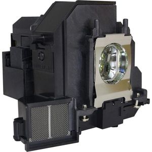 Beamerlamp geschikt voor de EPSON EB-1450Ui beamer, lamp code LP92 / V13H010L92. Bevat originele NSHA lamp, prestaties gelijk aan origineel.