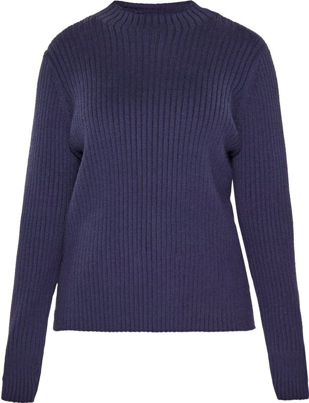 usha - Classic Collection - Sweater - Slim-fit - Met Staande Kraag - Lange Mouwen