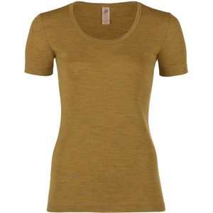 Engel Natur Dames T-shirt Bio Merino Wol IVN-BEST Safraan 46/48xl