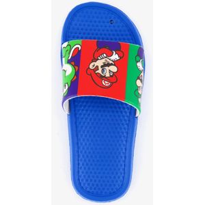 Super Mario Jongens Badslipper Blauw BLAUW 29