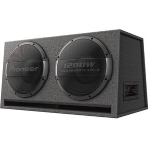 30 cm x 2 basreflexsubwoofer met ingebouwde versterker - 3000 W vermogen