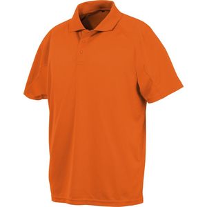 Performance Aircool herenpolo met korte mouwen Flo Orange - XXL