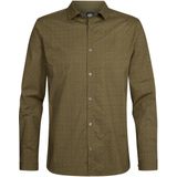 Petrol Industries - Overhemd 'AOP' - Blauw - Lange Mouw