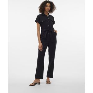 Vero Moda Vmmaggi Cap Sleeve Jumpsuit Black ZWART XS