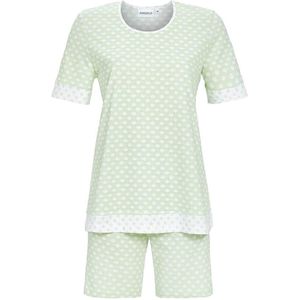 Katoenen shortama schelpen groen - Groen - Maat - 36