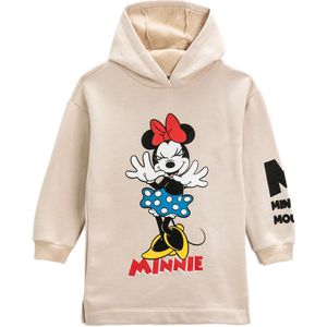 Koton Sweatjurk Minnie Mouse Bedrukt Met Capuchon, Gelicentieerd Verhoogd
