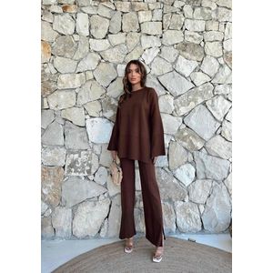 Dames Loungesuit Seyra / Bruin / One Size