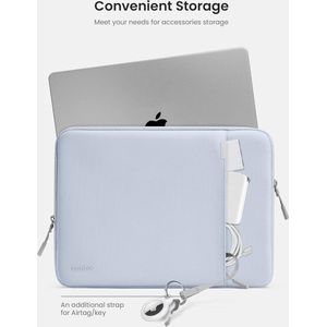 360° Laptop Sleeve Laptophoes voor 14-inch MacBook Pro M2/M1 Pro/Max A2779 A2442 2023-2021, 13-inch MacBook Air M2/A2681 met Hard Shell Case, waterbestendige MacBook Case met Accessoire Pocket