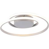 REALITY ZIBAL - Plafondlamp - Titaan - incl. 1x SMD 22W - Dimbaar - 4 brandstanden