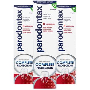 Parodontax - Complete Protection - Tandpasta - Voordeelverpakking - 3 x 75 ml