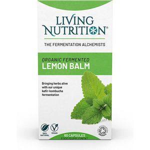 Living Nutrition - Gefermenteerde Citroenmelisse Bio - 60caps
