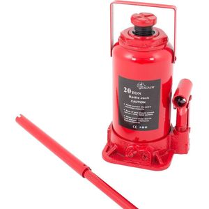 Hydraulische Potkrik 20 ton – Compact & Veilig | Overdrukventiel & Pompstang – TUV • CE • GS Gecertificeerd – Ideaal voor Auto’s, Caravans & Zware Lasten