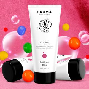 BRUMA | Bruma - Aloe Vera Sliding Gel Bubblegum Flavor 100 Ml | Glijmiddel | Durex Glijmiddel | Vrouw Clitoris Stimulator