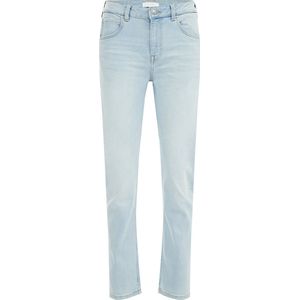 WE Fashion Dames mid rise boyfriend fit jeans met comfortstretch