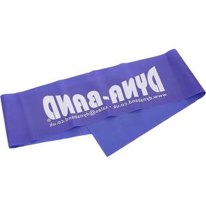Unisex Fitnessband violet met DynaBand - voor thuis workout