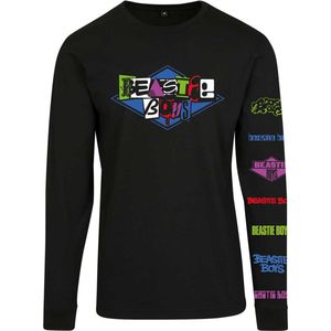 Mister Tee Beastie Boys - Logo Longsleeve shirt - S - Zwart