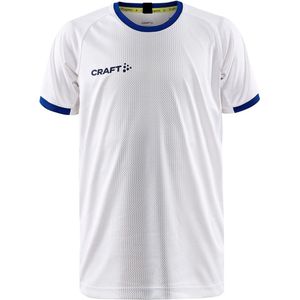 Craft Progress 2.0 Graphic Jersey JR 1910180 - White/Club Cobolt - 158/164