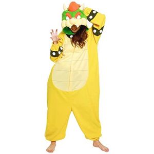 Bowser Onesie Kigurumi - Volwassenen en Kinderen - One Size Fits All (155-180+ cm)