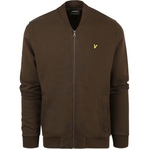 Lyle and Scott - Vest Olijfgroen - Heren - Maat L - Modern-fit