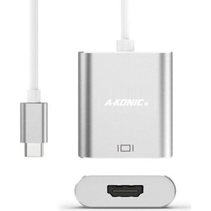 Usb-c naar HDMI Adapter | HDMI-Hub Met Usb C  | Type-c to HDMI converter | Compatible Apple Macbook | Chromebook | IMAC | Surface | XPS | Dell | Lenovo | Samsung | HP | A-KONIC©