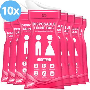 Plaszak - Nood Toilet - 10 Stuks - Voor Noodgevallen - Geschikt voor Heren en Dames