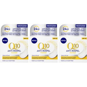 Nivea - Q10 - Dagcrème - 50 ml - Anti-Rimpel - SPF 15