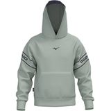 Mizuno - Athletics Hoodie - Gerecycled Polyester/Katoen - Normale Pasvorm