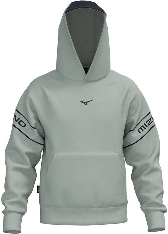 Mizuno - Athletics Hoodie - Gerecycled Polyester/Katoen - Normale Pasvorm