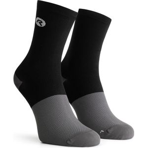 Rogelli Distance Fietssokken Heren - Wielrensokken - Zwart - Maat 36-39
