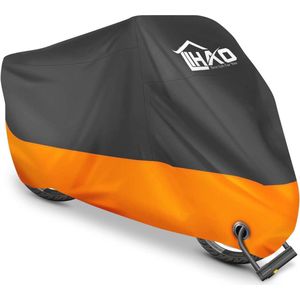 Motorhoes - Waterdicht en Winddicht voor Motor en Scooter | 245 x 105 x 125 cm | Ideaal voor Buiten
