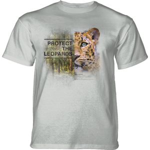 T-shirt Protect Leopard Grey S