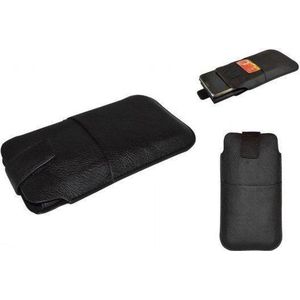 Sleeve voor uw Acer Liquid S2, Telefoonhoes XXXL Handgemaakt, Zwart, merk i12Cover