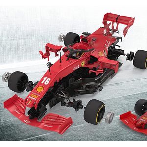 Rastar Ferrari F1 - Rood - 1:16 RC 2,4GHz - R/C Assembly model kit - Bouwpakket - Formule 1 - Officieel gelicentieerd Ferrari