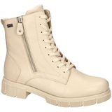 Remonte - D2S72-60 - Veterboots - Crème - Comfort Boots voor de Winter