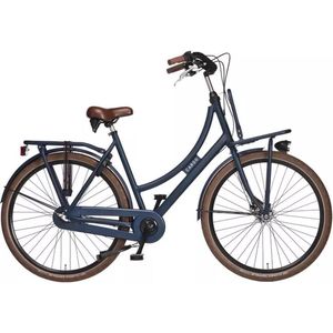 Avalon Cargo Transportfiets - Damesfiets 28 Inch - 57 cm - 3 Versnellingen - Knijprem - Matblauw