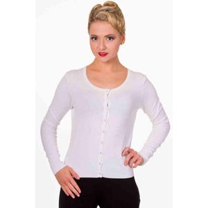 Dancing Days - Getaway Cardigan - S - Wit