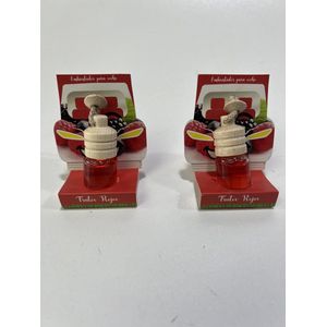 AutoParfum 2x6 ml CAR FRESHENER Bosbessen