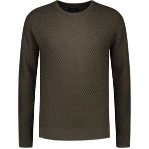 Sweater Fancy Structure Dark Army (404196 - 524)
