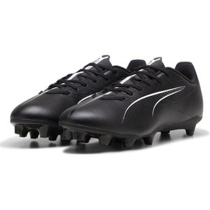 PUMA ULTRA 5 PLAY FG/AG Jr Unisex Sportschoenen - Puma Black-Puma White - Maat 38.5