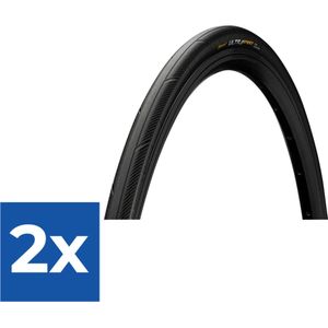 Vouwband Continental 28 x 0-90 / 23-622 Ultra Sport 3 Performance - zwart - Voordeelverpakking 2 stuks