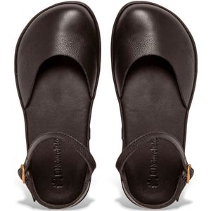 El Naturalista - 256831101005_001 - Leren Sandalen - Zwart - Plat - Gesp - Casual