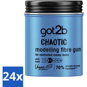 24 x Got2B - Wax - Warhoofd - 100 ml -