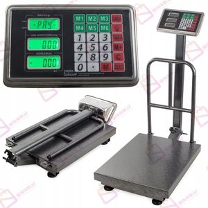 Elektronische Opslagweegschaal - 300 kg - Digitaal - Industrieel - LCD Display