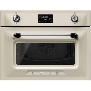 SMEG SO4902M1P - Inbouw oven - Combi-magnetron - Crème