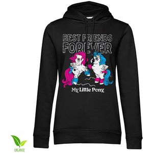 My Little Pony Damen Best Friends Forever Girls Hoodie Black-S