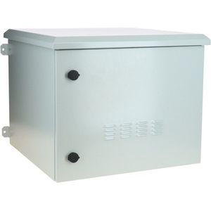 DSIT 9U outdoor patchkast voor wandmontage IP55 - 600x600x500mm (BxDxH) - serverbehuizing - serverrack - 19 inch