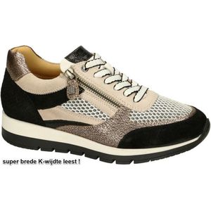 Helioform -Dames - zwart/wit - sneakers - maat 37.5